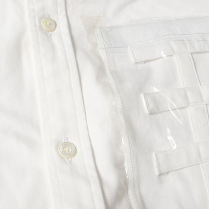 22SS ザ ソロイスト ショルダーカッティングシャツ (0001SS22)