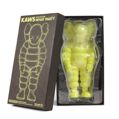 ×KAWS What Psrty Yellow ホビー フィギュア