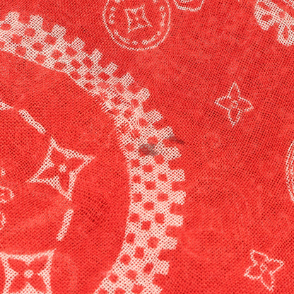 モノグラム ペイズリー バンダナストール (M75267)