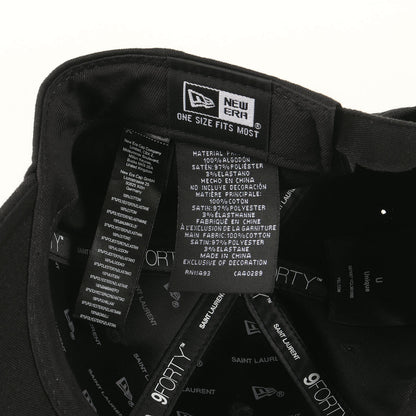 ×NEW ERA YSL モノグラム キャップ ADJUSTABLE 9FORTY (687687) / ニューエラ コラボ