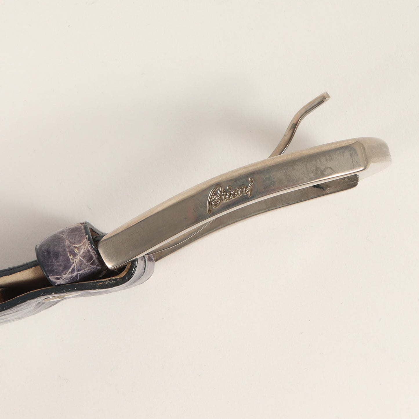 Handmade Crocodile belt クロコダイル レザー ベルト （B209/F1099)