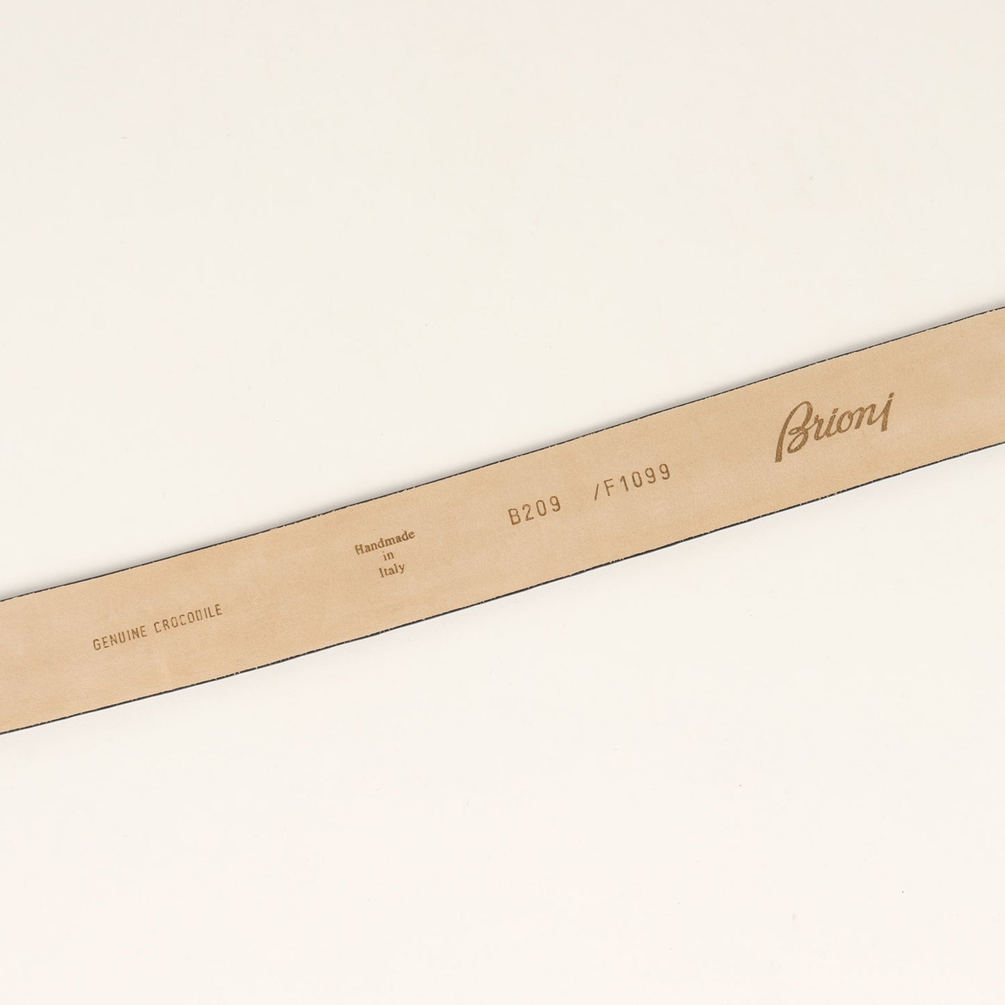 Handmade Crocodile belt クロコダイル レザー ベルト （B209/F1099)