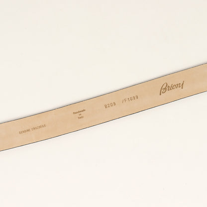 Handmade Crocodile belt クロコダイル レザー ベルト （B209/F1099)