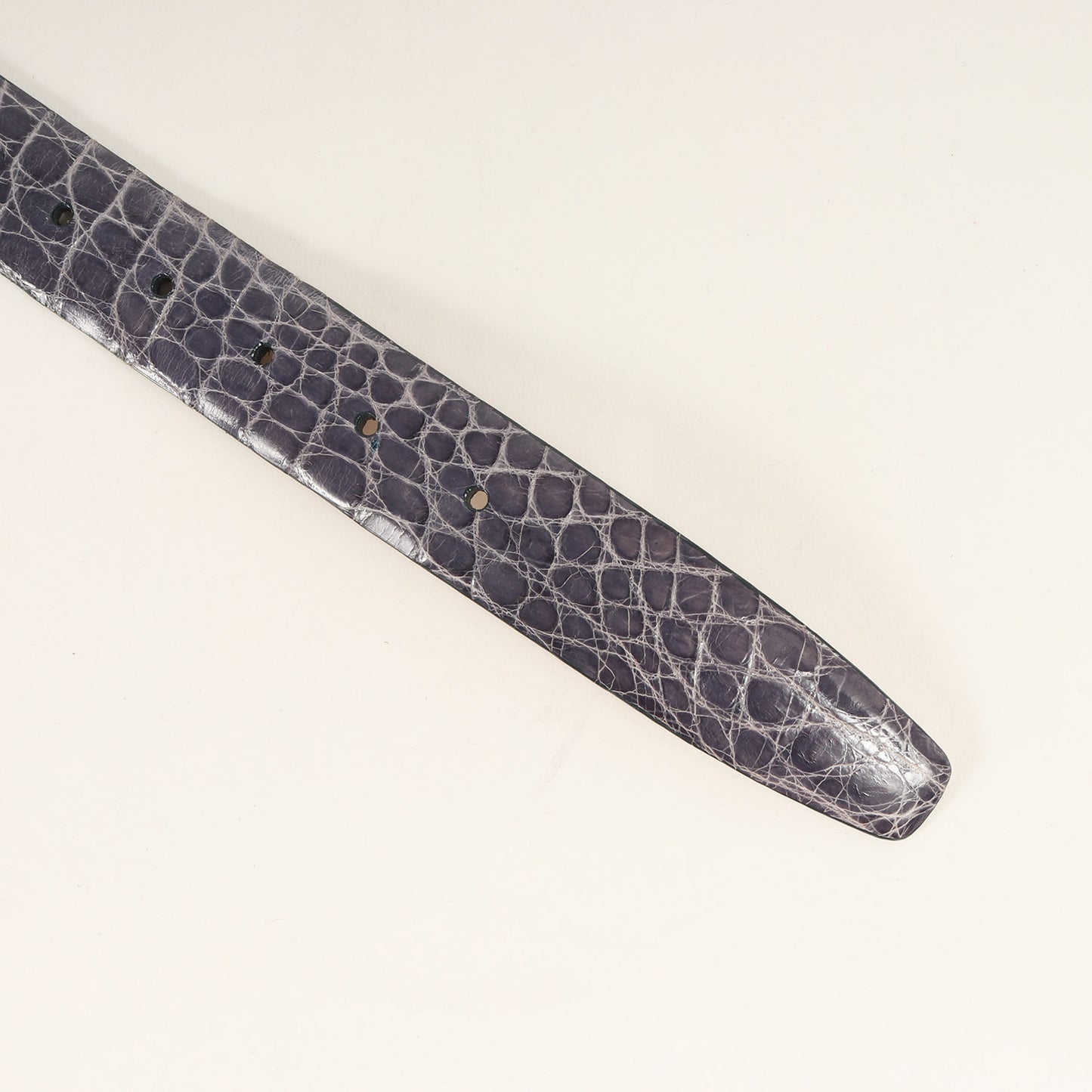 Handmade Crocodile belt クロコダイル レザー ベルト （B209/F1099)