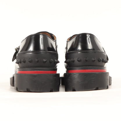 OUR GEORGES CL モンクストラップ レザー ドレスシューズ