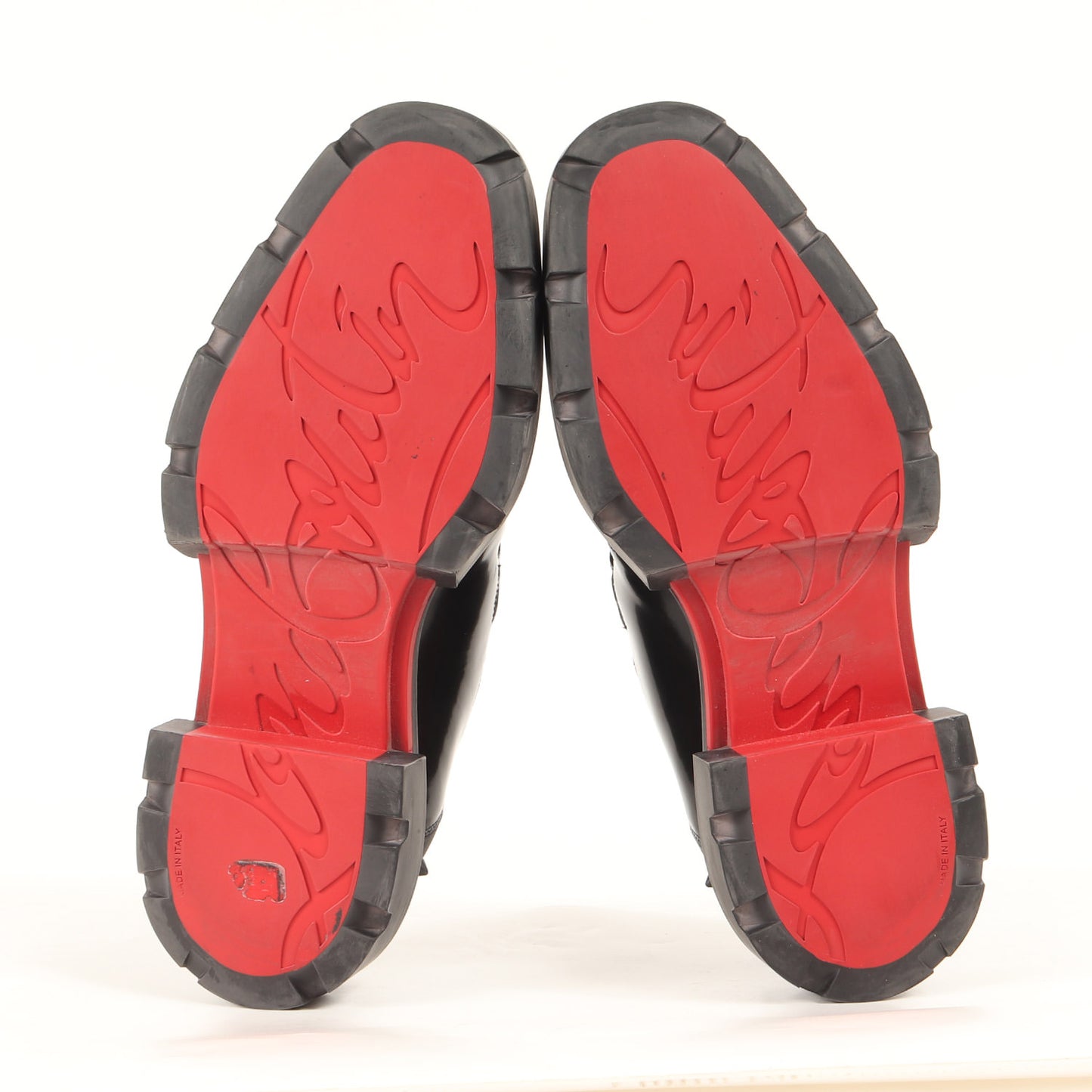 OUR GEORGES CL モンクストラップ レザー ドレスシューズ