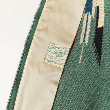 30s-40s CHIMAYO JACKET チマヨジャケット デコタトロウ サテンジップ ネイティブ ジャケット