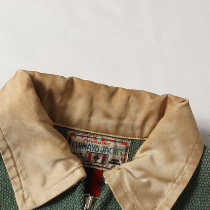 30s-40s CHIMAYO JACKET チマヨジャケット デコタトロウ サテンジップ ネイティブ ジャケット