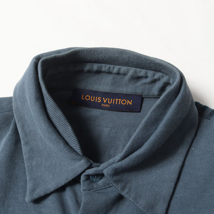 22AW カラコラム フロッキープリント ジャージーコットン 半袖 シャツ (RM222V NPL HNS01W)