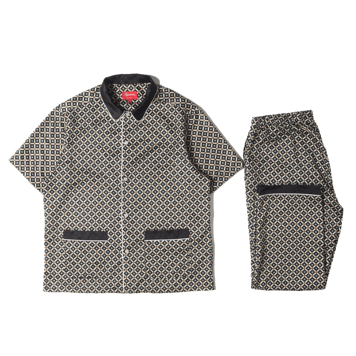 20SS サテン パジャマ セットアップ (Satin Pajama Set)