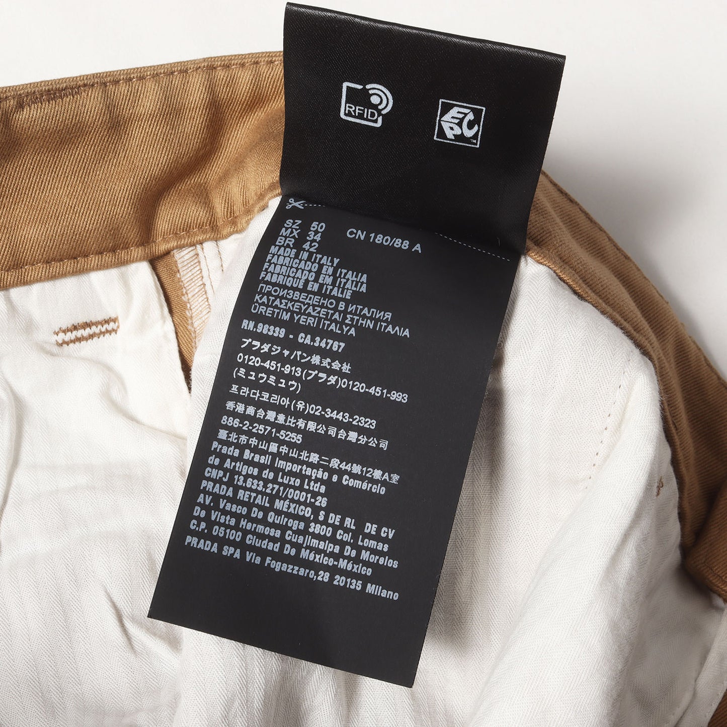 21AW トライアングル ロゴ カーゴ パンツ (SPH130 S211 1UPX)