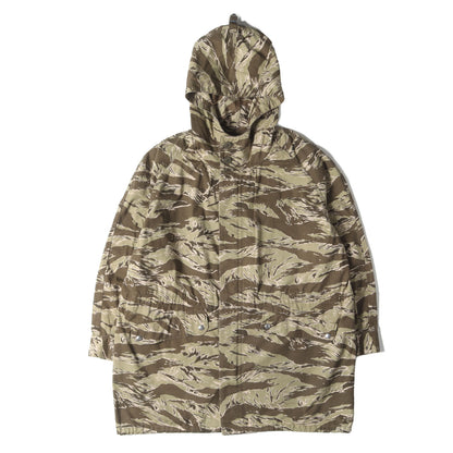 20SS タイガーカモ コットン ミリタリー モッズコート (2W162609I)