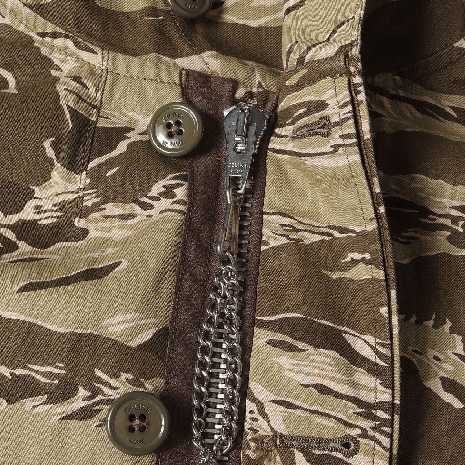 【美品】セリーヌ　ミリタリーモッズファーフードコート 2W094679F 楽天市場】レディース モッズコート ラクーンファー トリミング