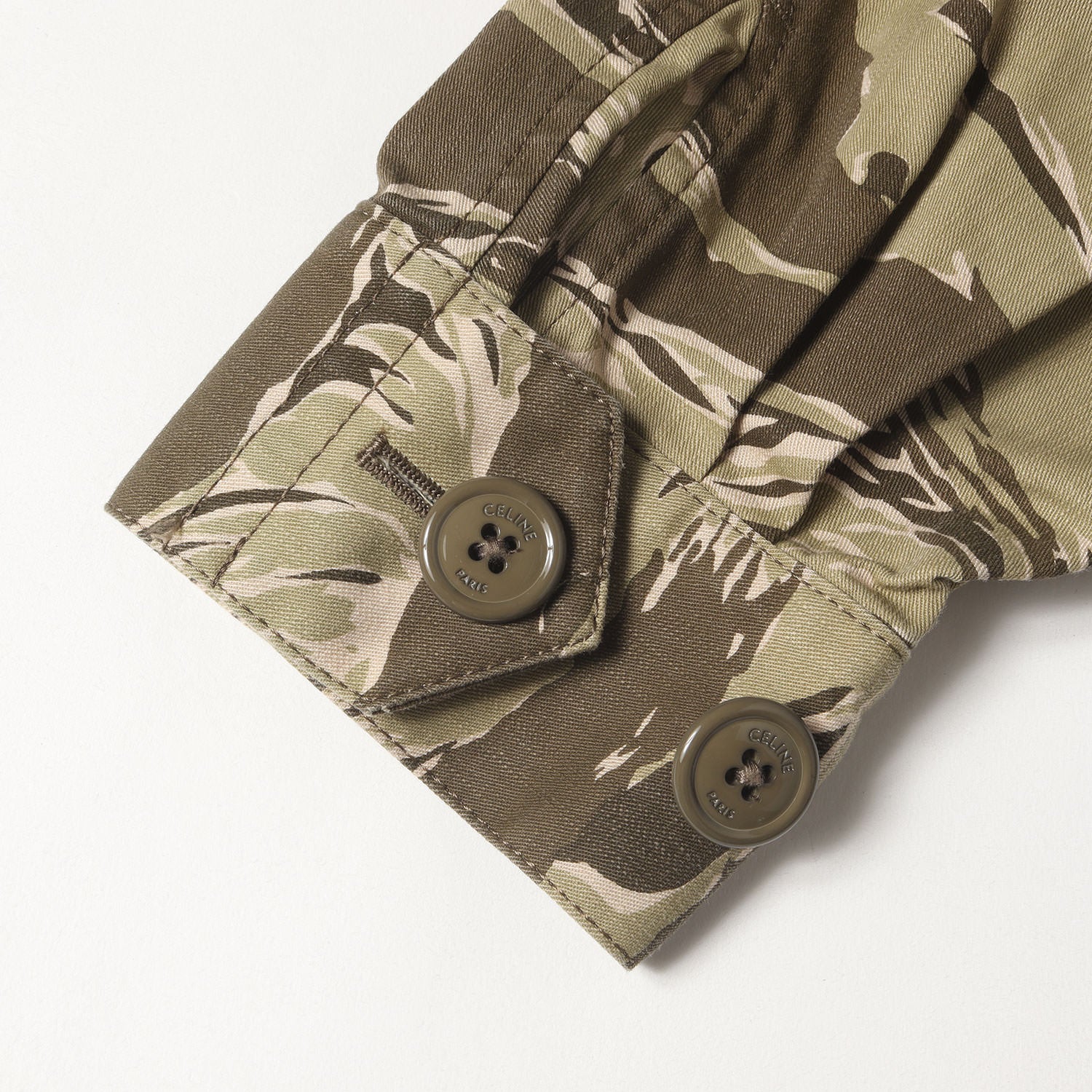 CELINE (セリーヌ) 20SS タイガーカモ コットン ミリタリー