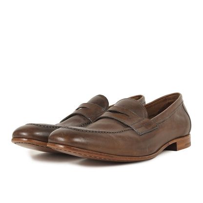 レザー スクエア コインローファー / 2DB 011 / イタリア製