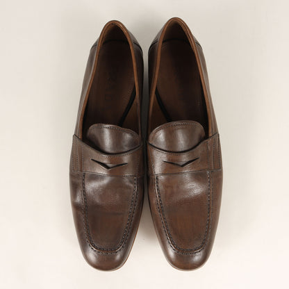 レザー スクエア コインローファー / 2DB 011 / イタリア製