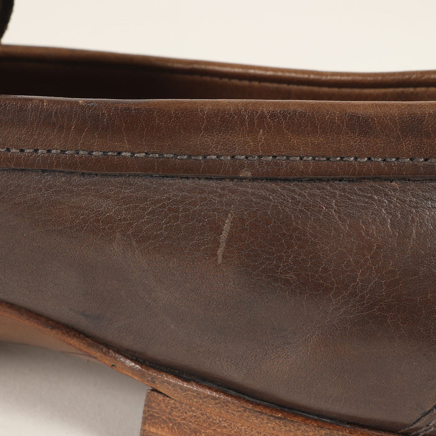 レザー スクエア コインローファー / 2DB 011 / イタリア製