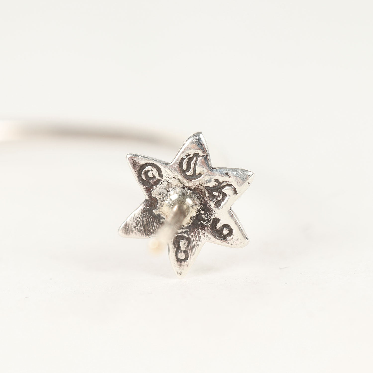 クロムハーツ BSフレア スタッドピアス シルバー クロムハーツ