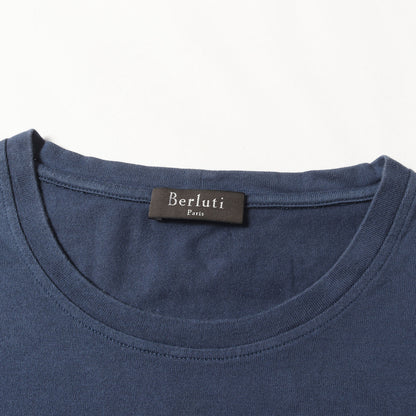 レザーパッチ ブランドロゴ Tシャツ