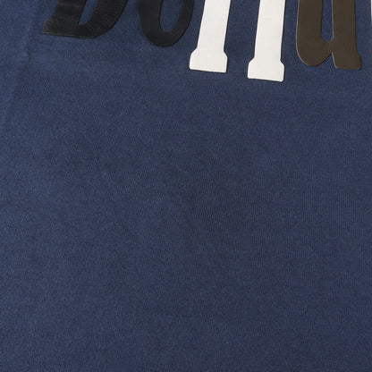 レザーパッチ ブランドロゴ Tシャツ