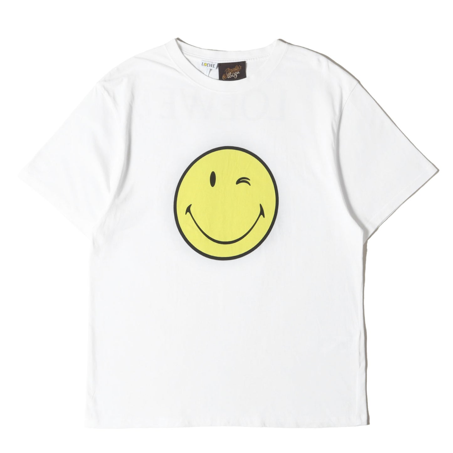 ×SMILEY WORLD スマイリーフェイス 両面プリント Tシャツ (S616341J01)
