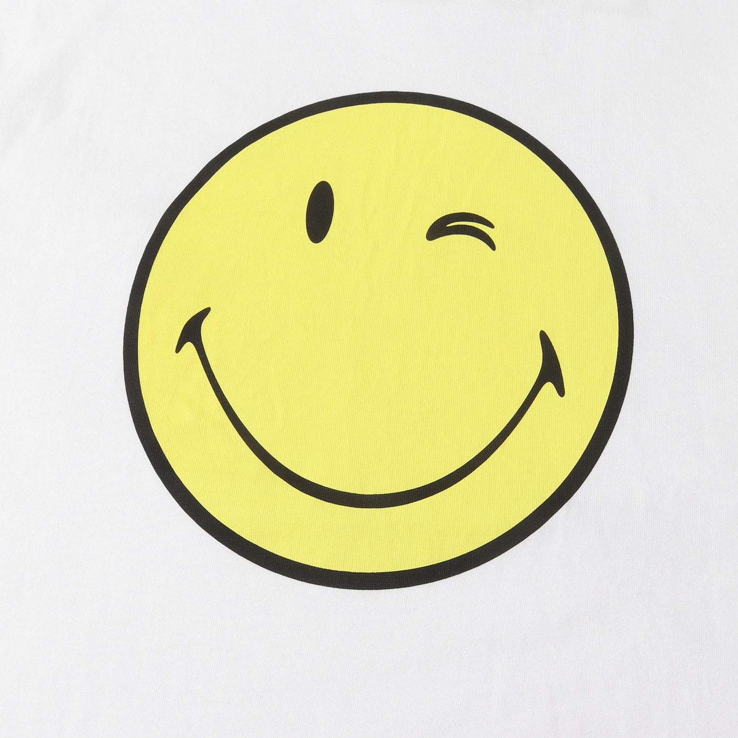 ×SMILEY WORLD スマイリーフェイス 両面プリント Tシャツ (S616341J01)