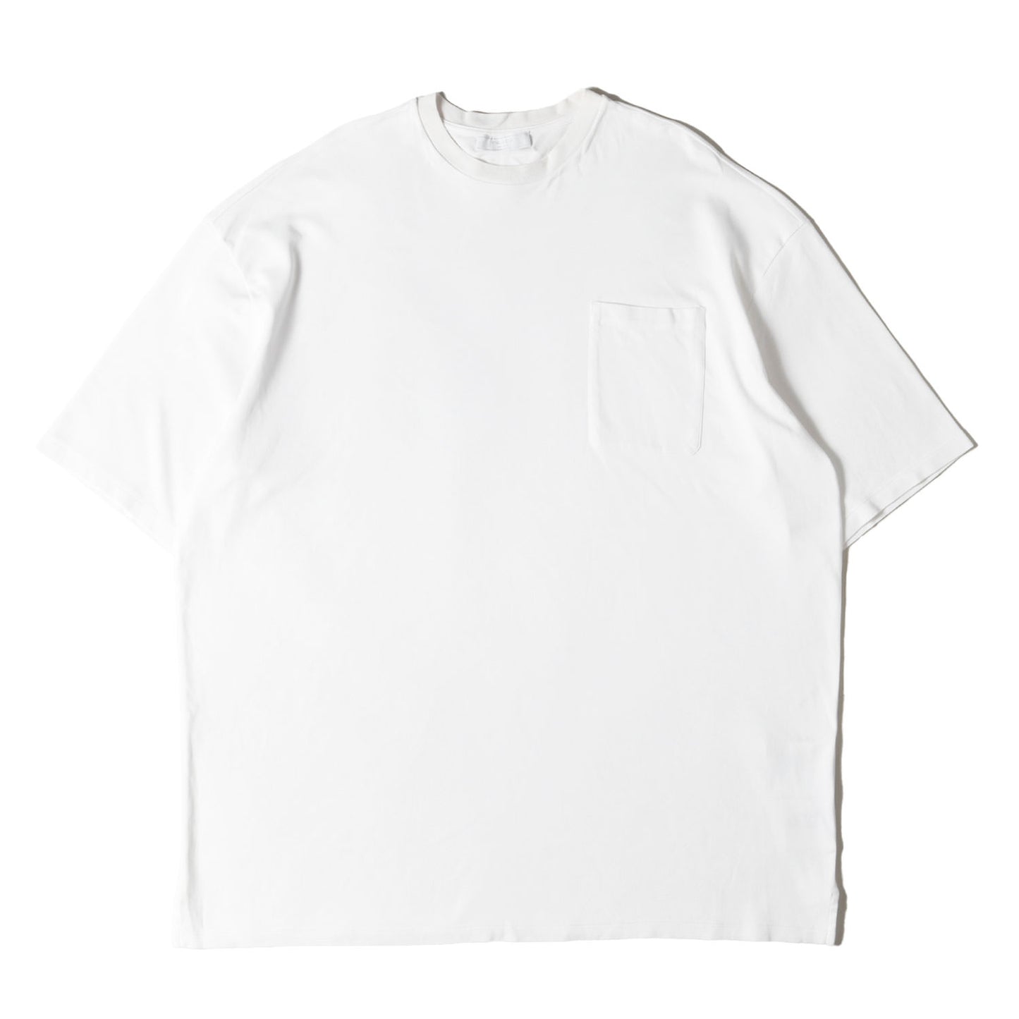 21SS トライアングルパッチ / ポケット付き オーバーサイズ Tシャツ (UJN812 A221 240)