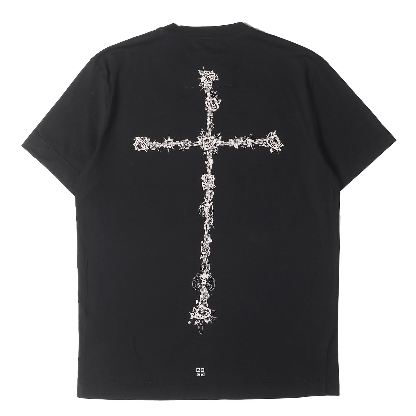 フラワークロス スリムフィット Tシャツ (BM713H3Y6B)