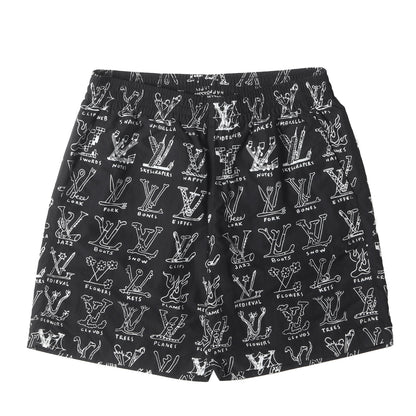 21SS モノグラム カートゥーン ナイロン ウォーターショーツ (RM211M ZKK HKW02W)