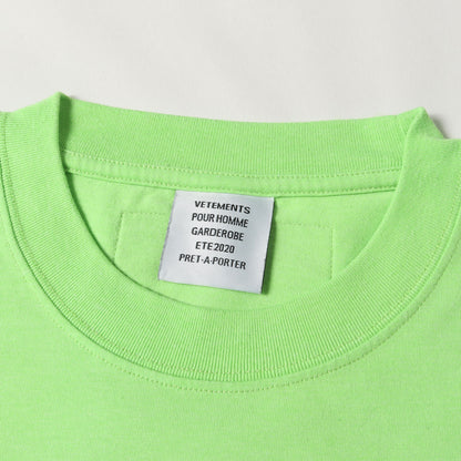 20SS 発泡ロゴプリント Tシャツ