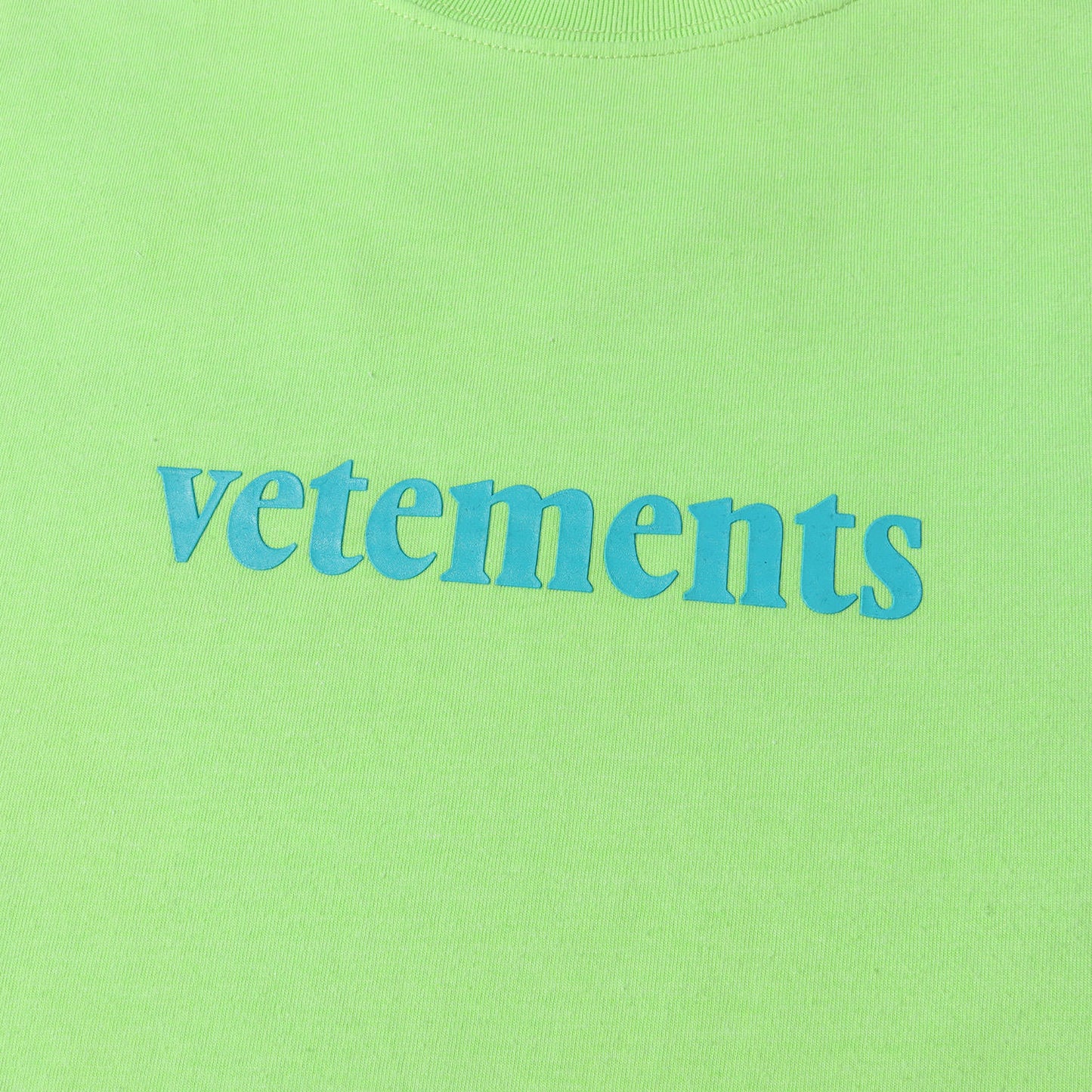 20SS 発泡ロゴプリント Tシャツ