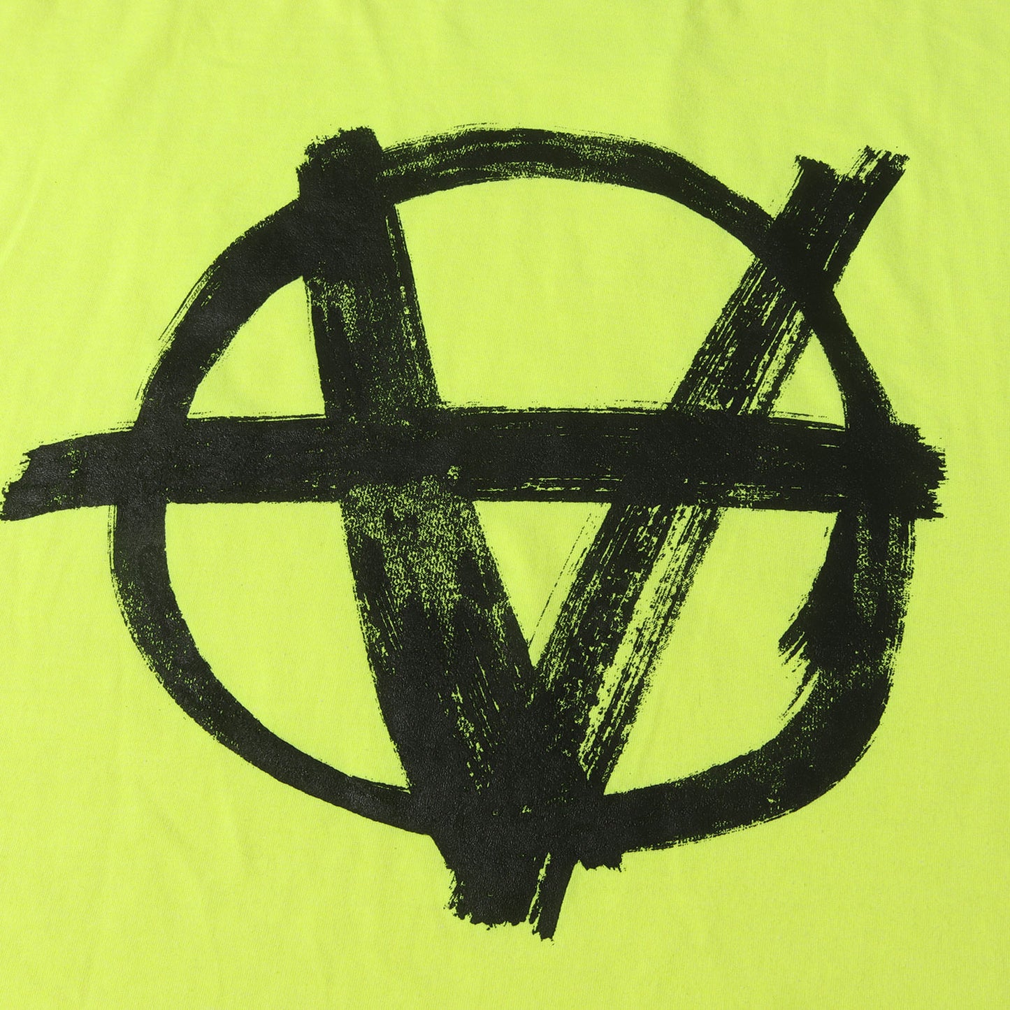 20SS アナーキーロゴマークプリント オーバーサイズ Tシャツ