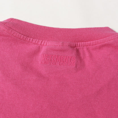 21SS ブランドロゴプリント オーバーサイズ Tシャツ