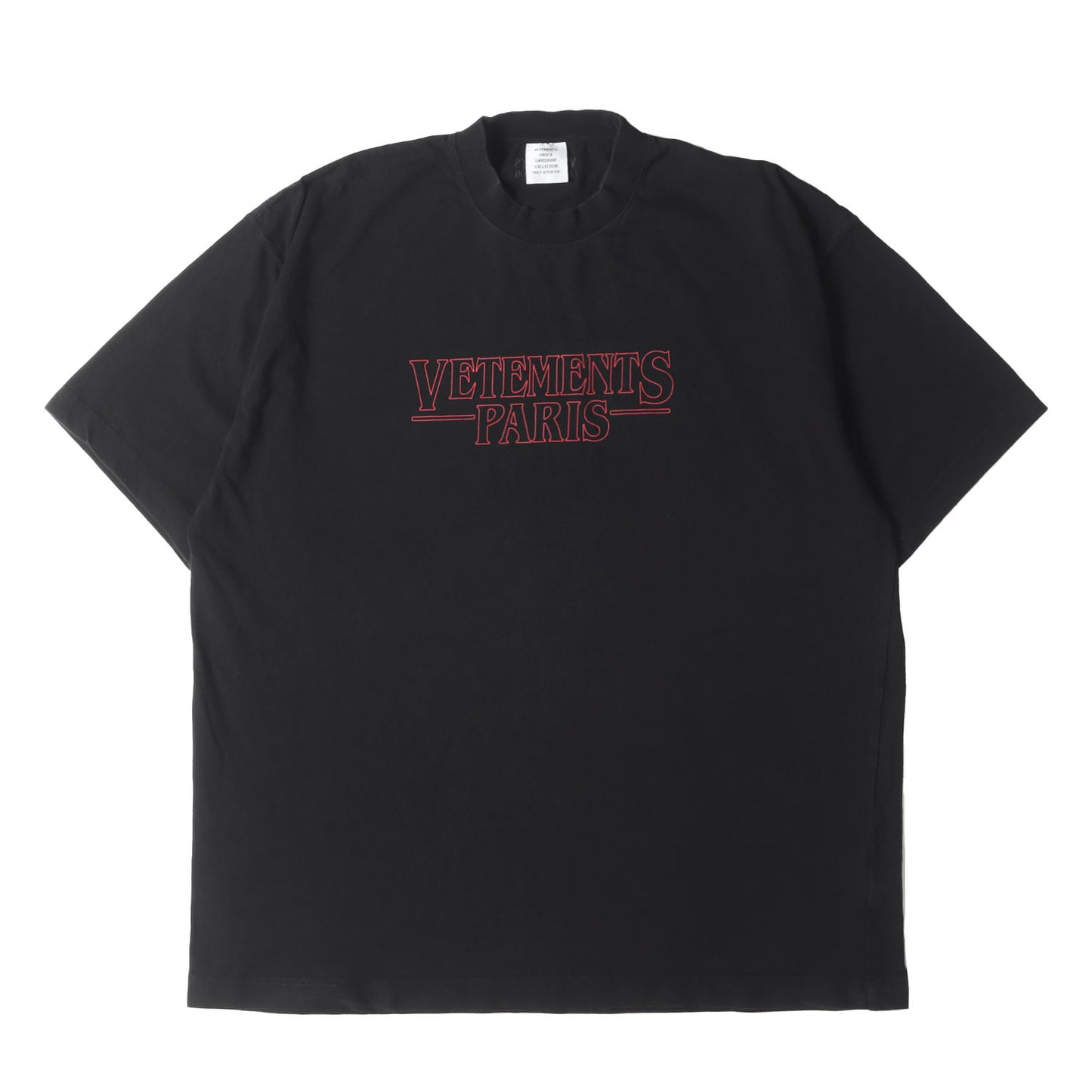 23AW ストレンジャー・シングス サンプリングロゴプリント オーバーサイズ Tシャツ