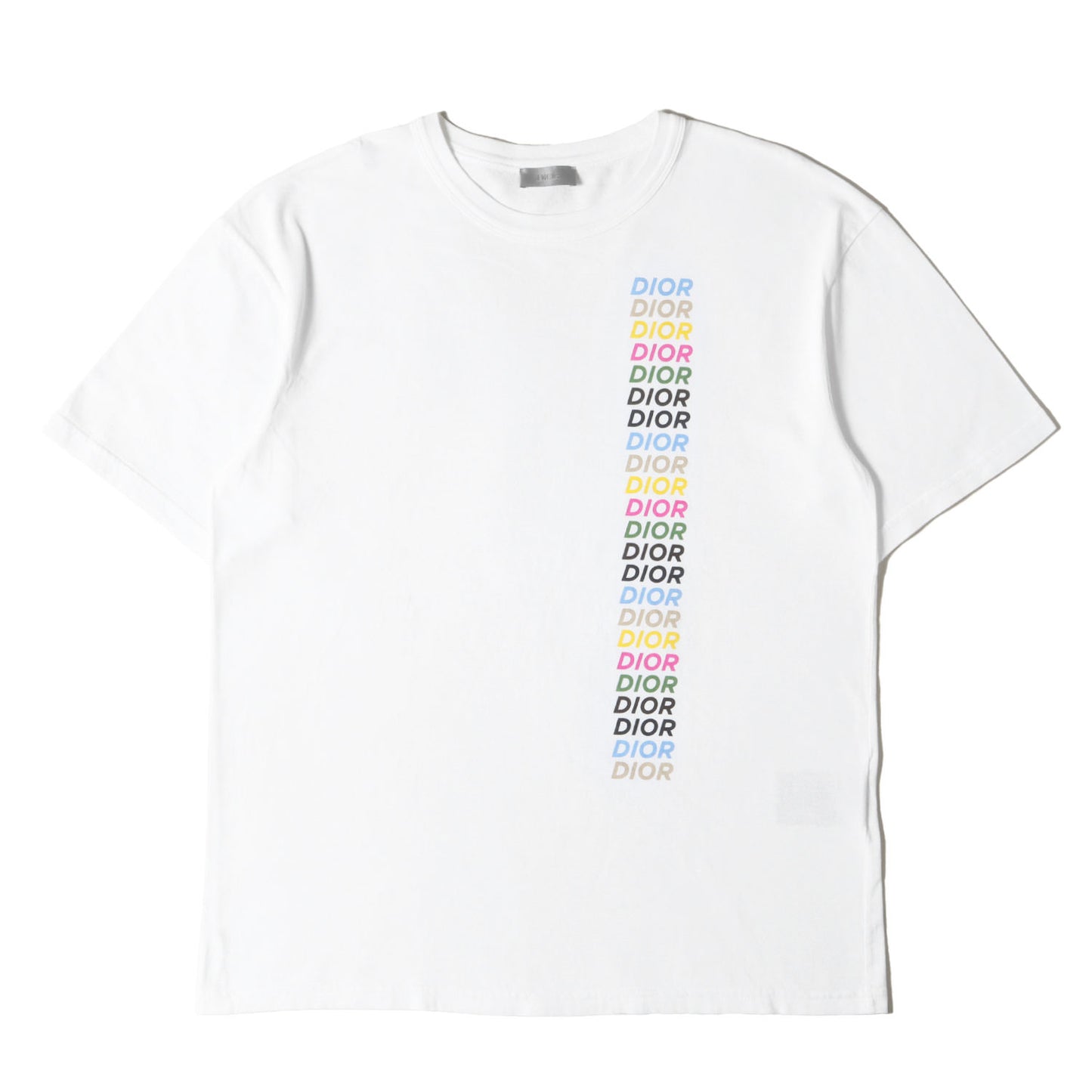 24SS マルチカラー ブランドロゴ Tシャツ (413J696A0817)