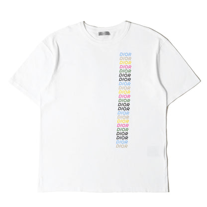 24SS マルチカラー ブランドロゴ Tシャツ (413J696A0817)