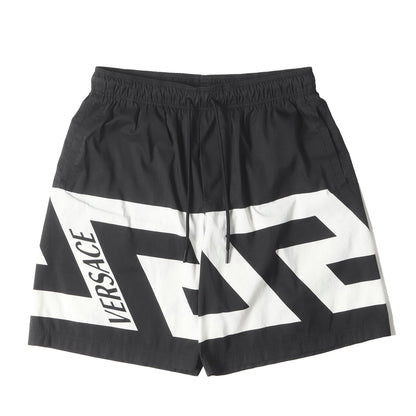 21SS ロゴデザイン ナイロン スイムショーツ