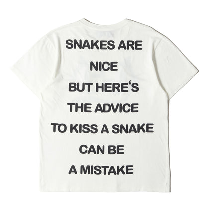 インターロッキング キャット ビジュー 装飾 Tシャツ (615044)