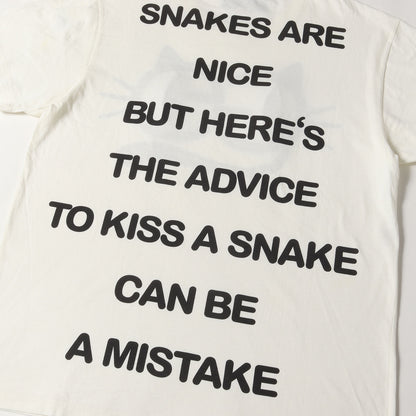 インターロッキング キャット ビジュー 装飾 Tシャツ (615044)