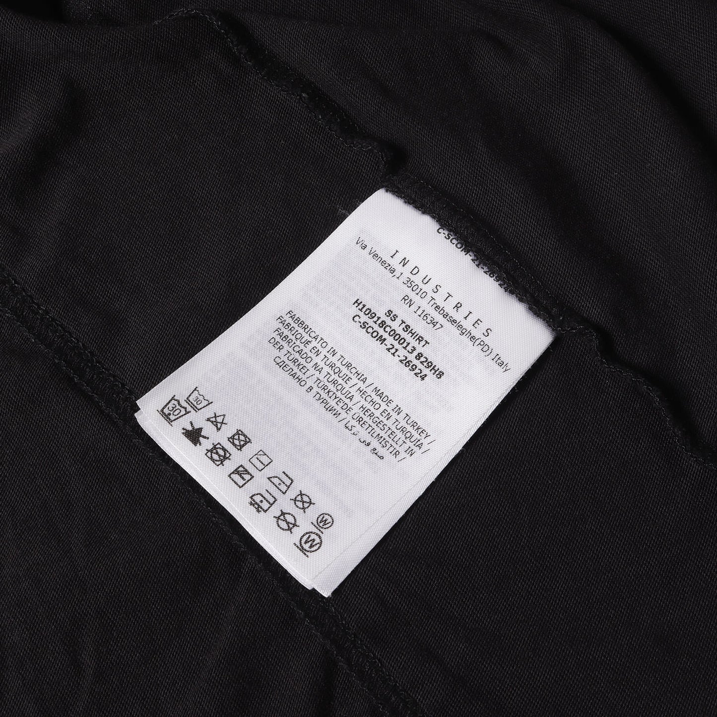 21SS バック パイピングロゴ Tシャツ (SS TSHIRT H10918V00013 829HS)