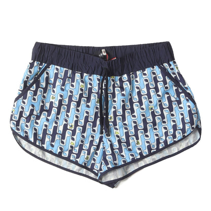 21SS リーフイラスト ボクサー ナイロン ウォーター ショーツ (G20932B00001 5950E)