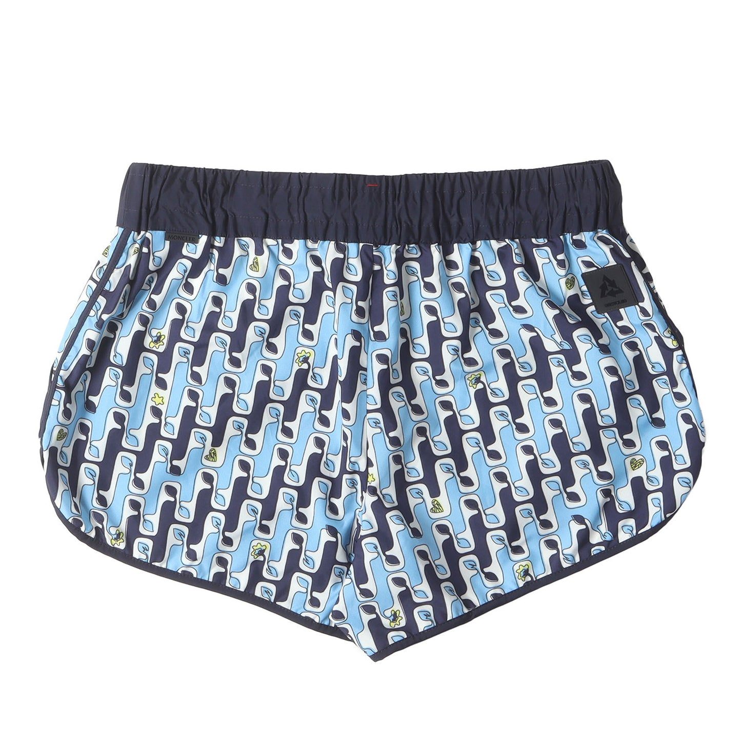 21SS リーフイラスト ボクサー ナイロン ウォーター ショーツ (G20932B00001 5950E)