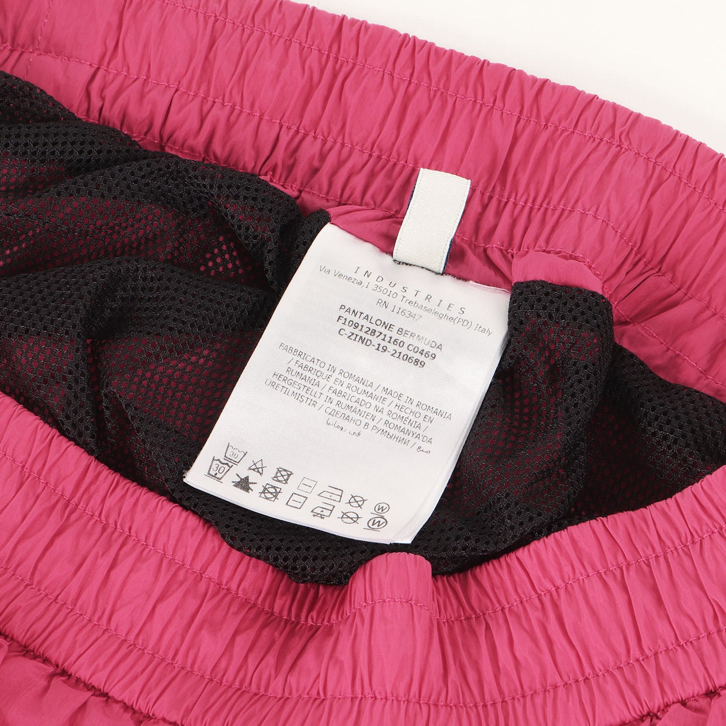 サイドロゴ刺繍 ナイロン ウォーターショーツ (PANTALONE BERMUDA F10912B71160 C6489)