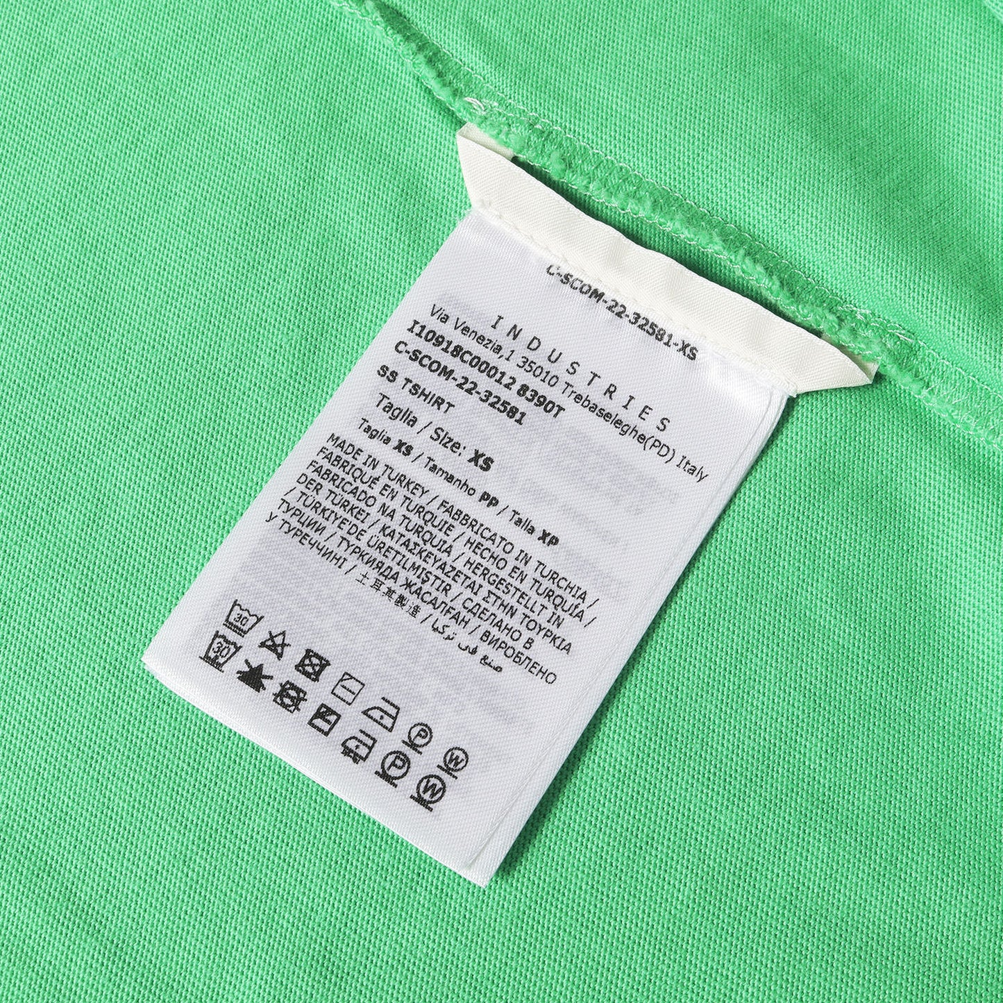 22SS リブロゴ クルーネック Tシャツ (SS TSHIRT I10918C00012 8390T)