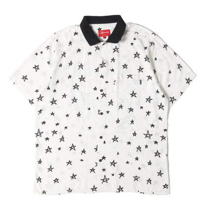 18SS デビルモチーフ レーヨン オープンカラー 半袖 シャツ (Devil Rayon Shirt)