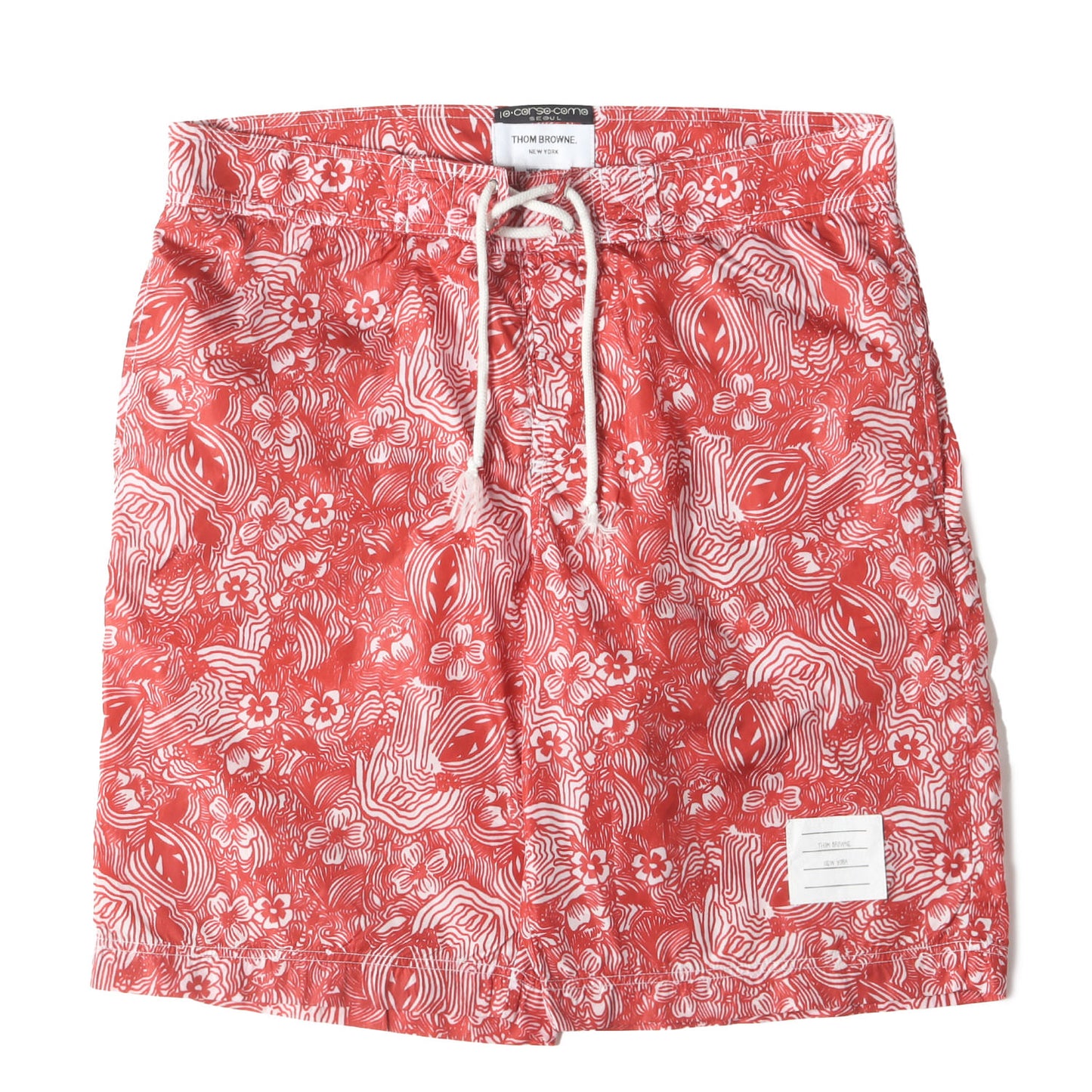 10 Corso Como Seoul 限定 フローラル ナイロン ウォーター ショーツ