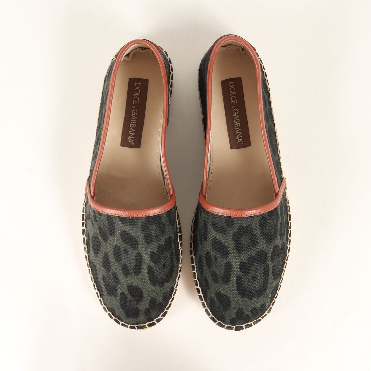 レオパード キャンバス エスパドリーユ サンダル