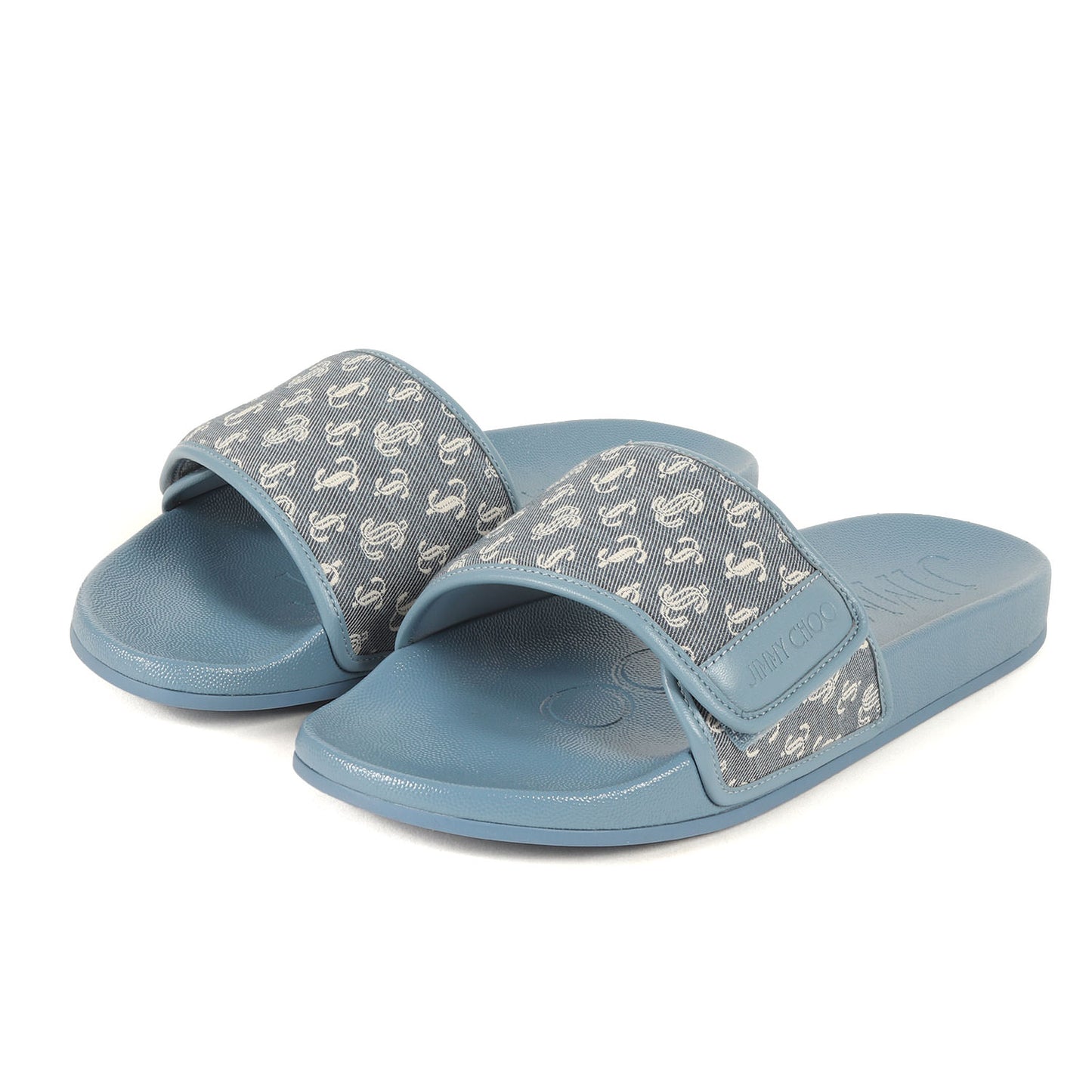 23SS デニム JCモノグラム スライド サンダル (FITZ)