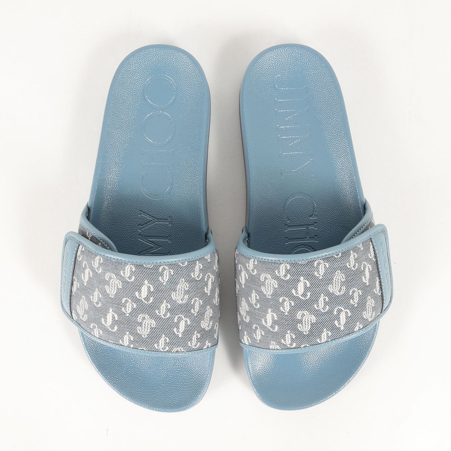 23SS デニム JCモノグラム スライド サンダル (FITZ)