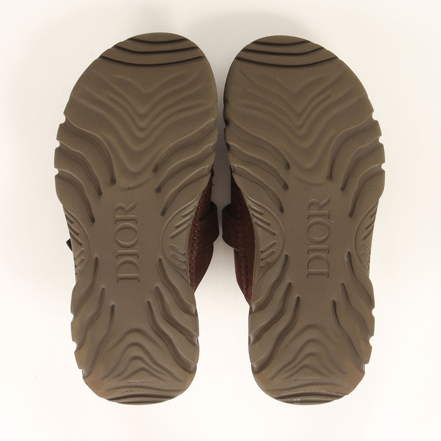 22SS ×Travis Scott / Cactus Jack スエードレザー パッチカスタム ラバー サンダル